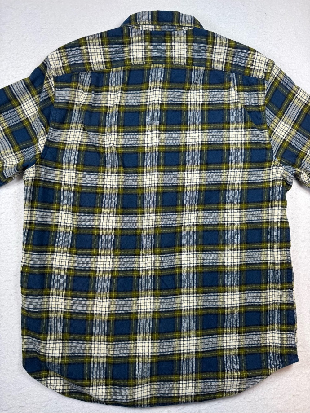 J.Crew Midweight Plaid Flannel Shirt Men’s Medium Classic Fit - Picture 3 of 10